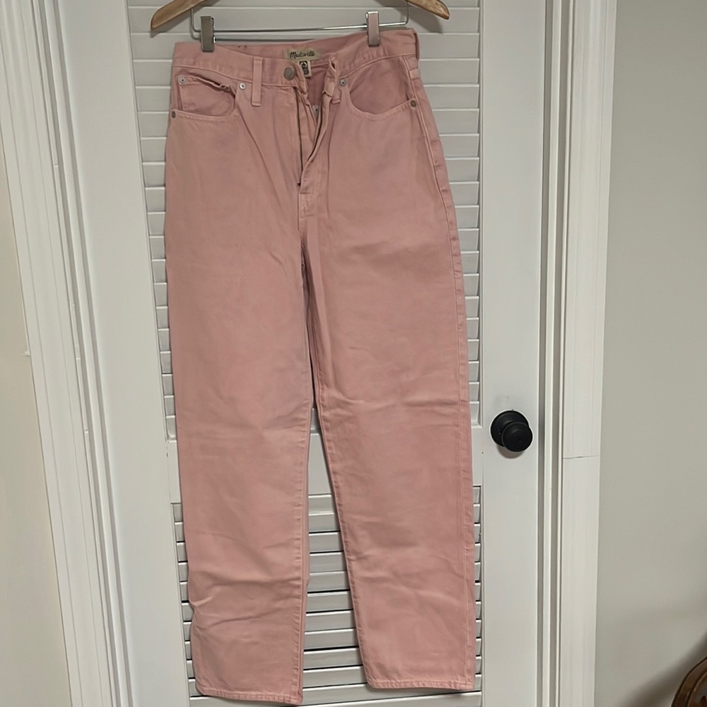 Madewell Baggy Straight Jeans